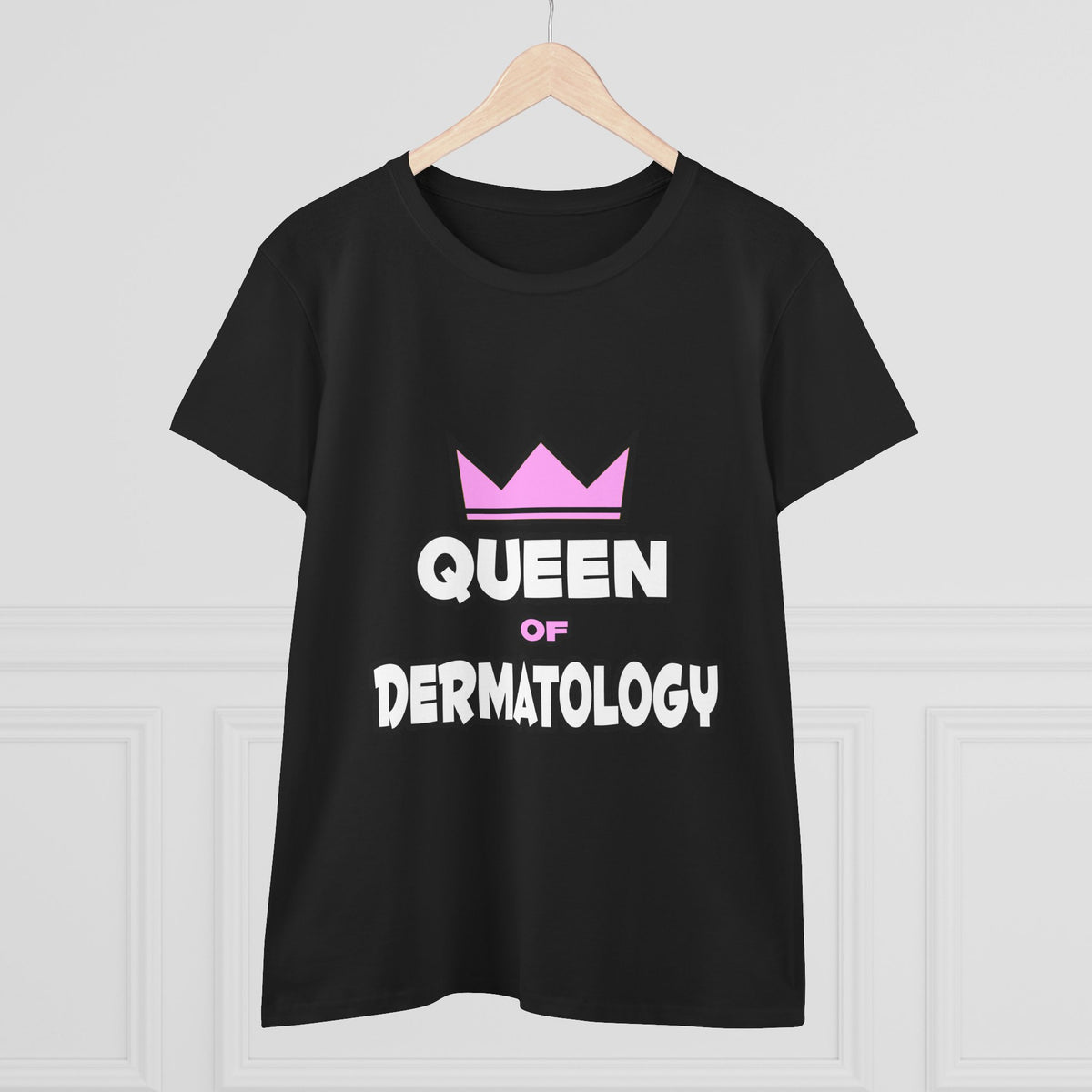 Queen of Dermatology - Women's Midweight Cotton Tee