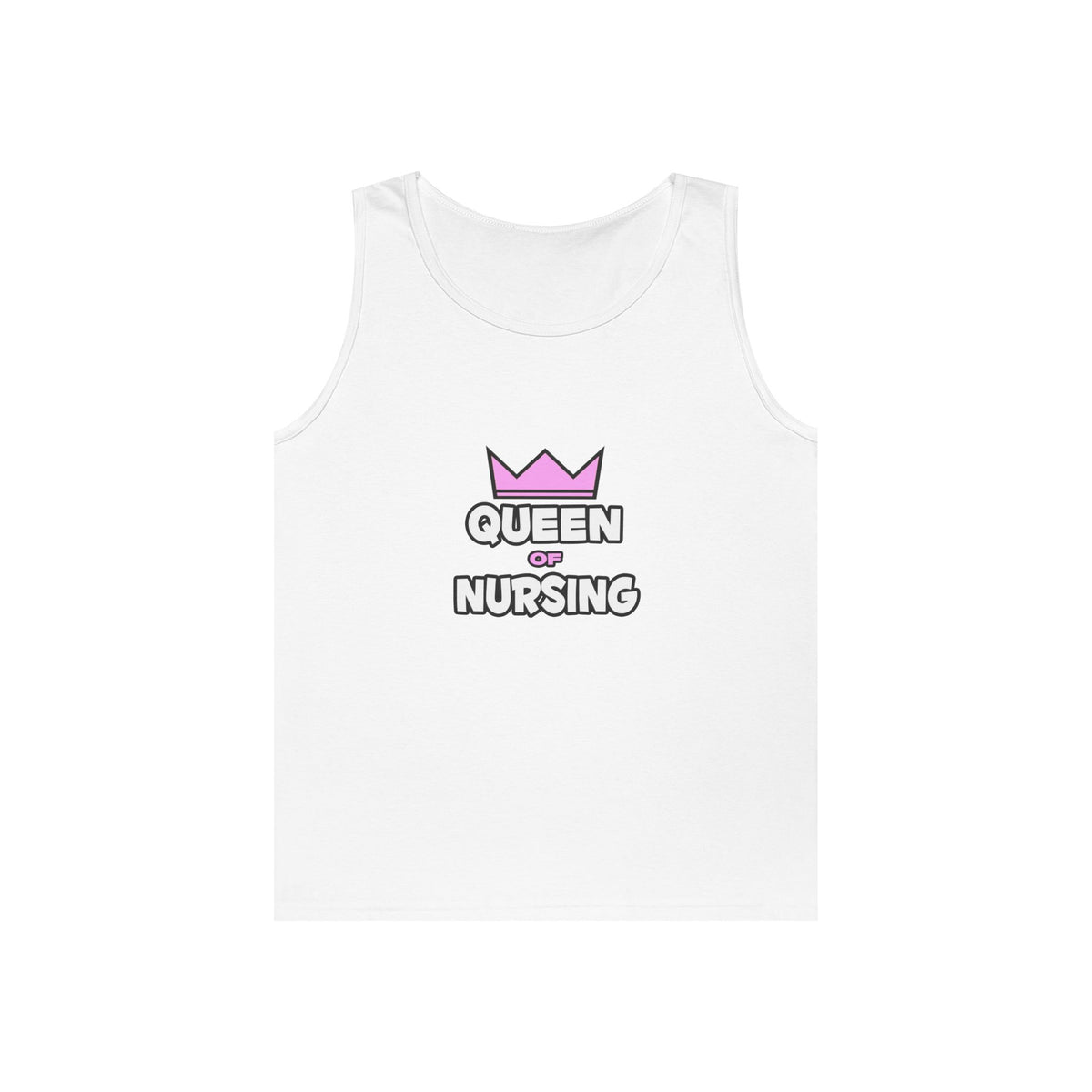 Queen of Nursing - Unisex Heavy Cotton Tank Top