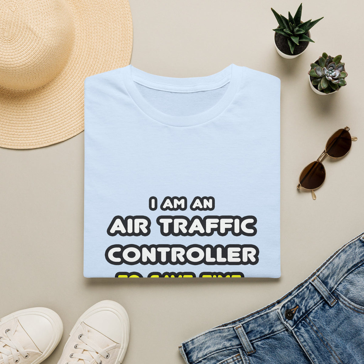 Funny Air Traffic Controller T Shirts - Unisex Softstyle T-Shirt