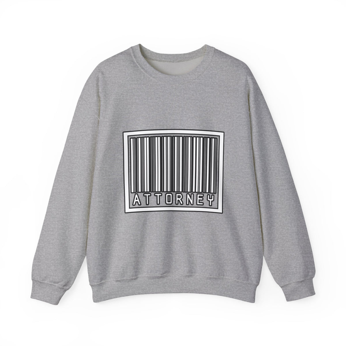 Barcode Attorney - Unisex Heavy Blend™ Crewneck Sweatshirt