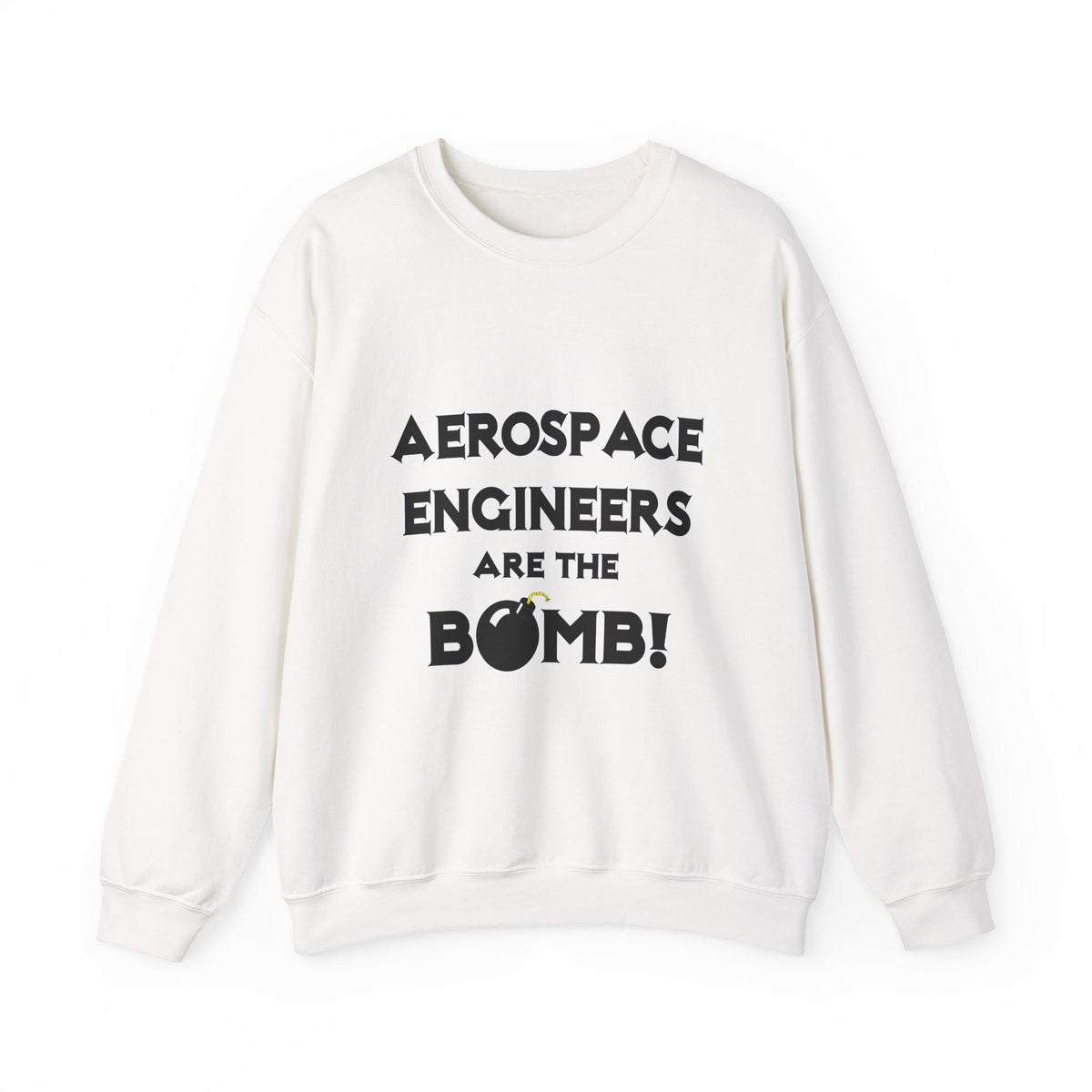 Aerospace Engineers Are The Bomb! - Unisex Heavy Blend™ Crewneck Sweatshirt