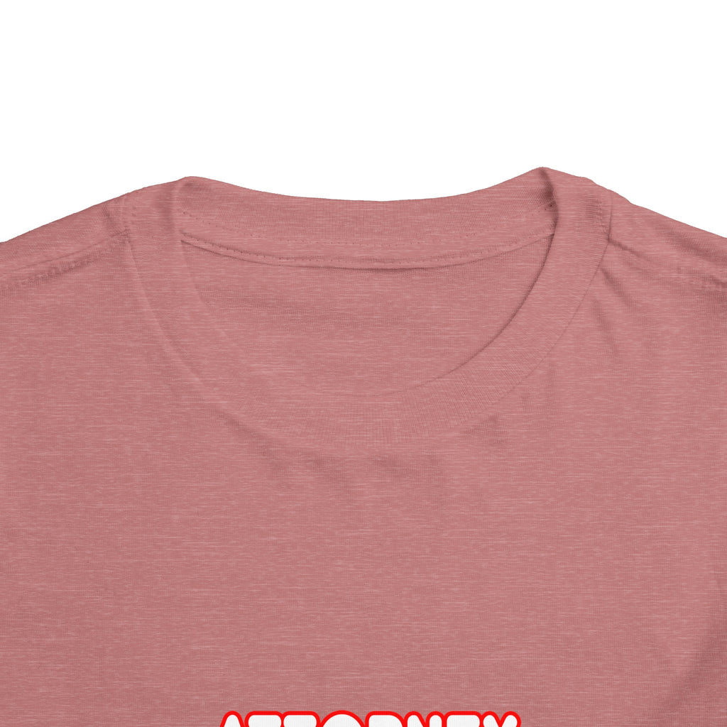 Attorney...Will Work For Cocktails - Toddler Short Sleeve Tee