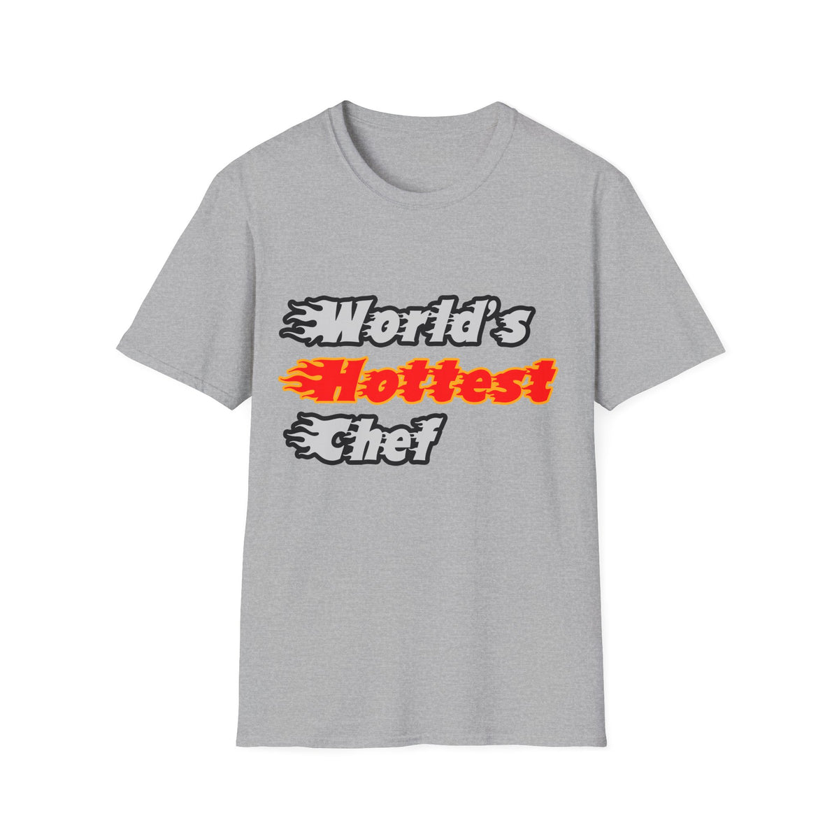 World's Hottest Chef - Unisex Softstyle T-Shirt