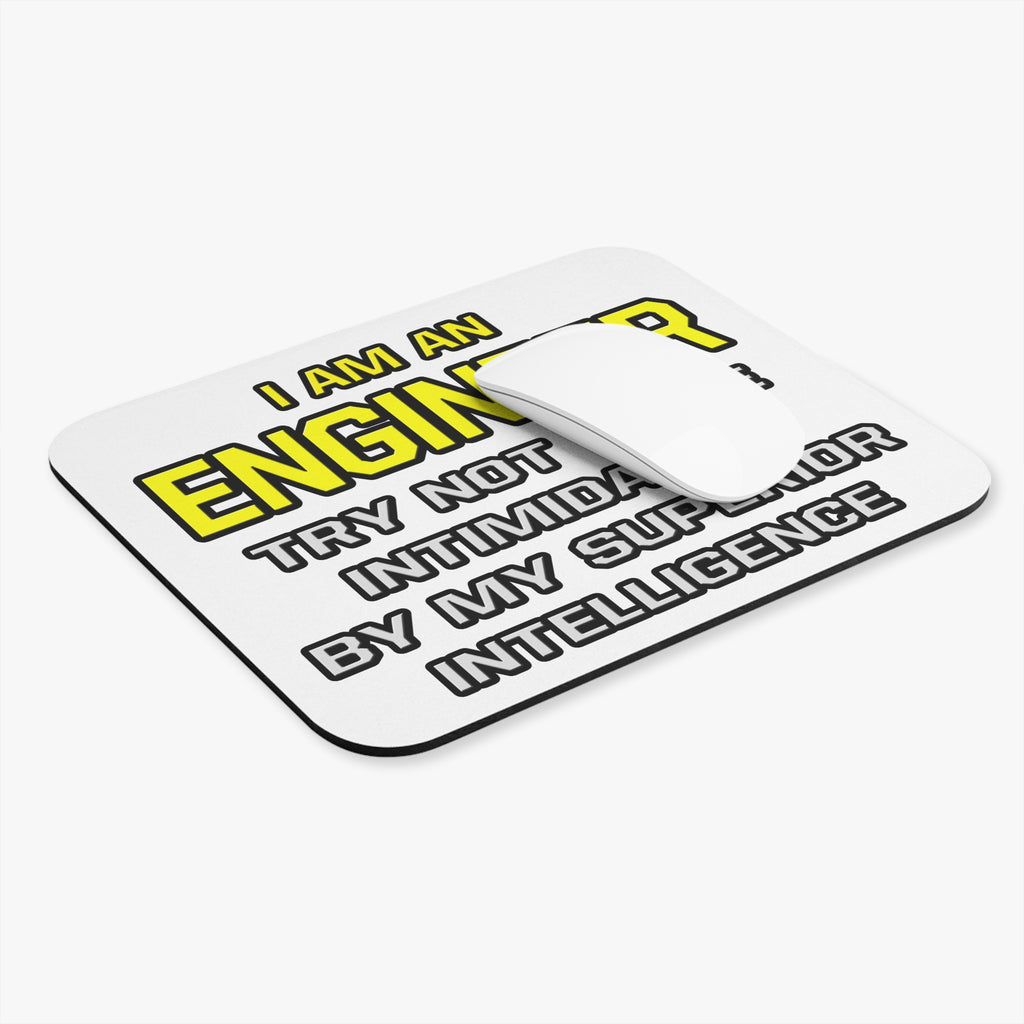 Engineer...Superior Intelligence - Mouse Pad (Rectangle)