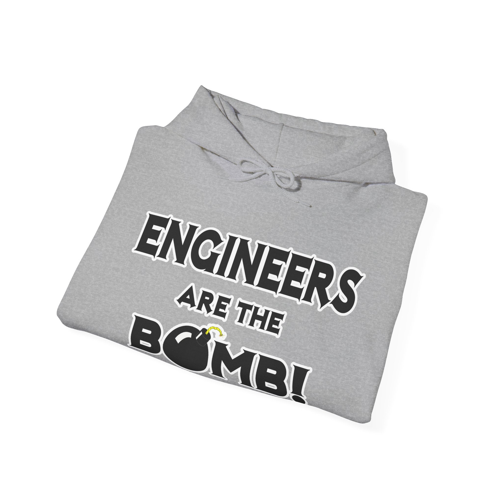 Engineers Are The Bomb! (2) - Unisex Heavy Blend™ Hooded Sweatshirt