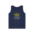 Oncology Nurse...Superior Intelligence - Unisex Heavy Cotton Tank Top