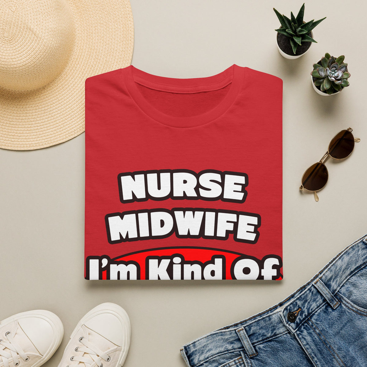 Nurse Midwife .. Big Deal - Unisex Softstyle T-Shirt