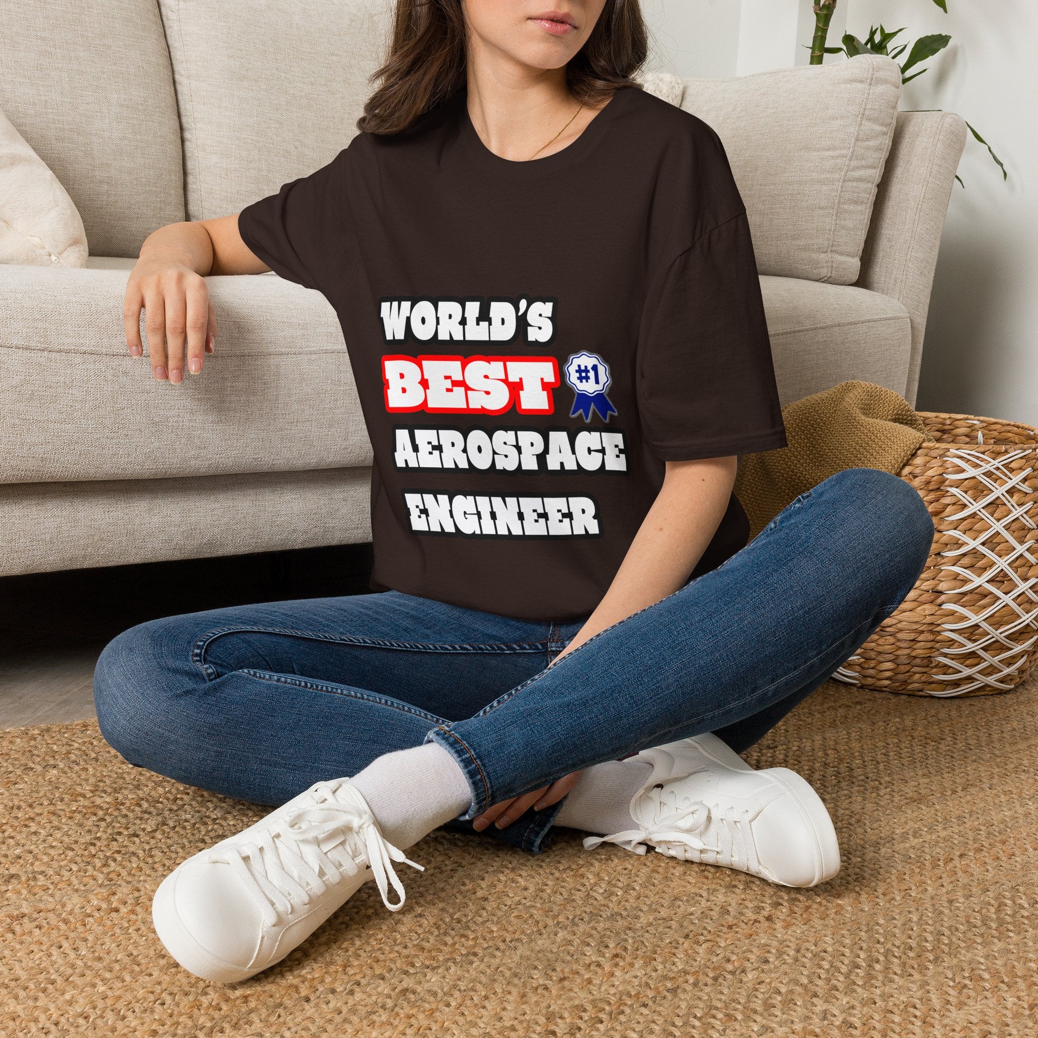 World's Best Aerospace Engineer - Unisex Softstyle T-Shirt