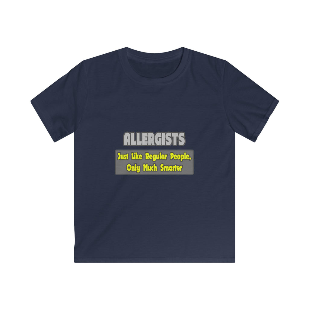 Allergists .. Smarter - Kids Softstyle Tee