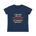 World's Greatest Anthropologist Joke - Women's Midweight Cotton Tee