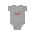 World's Greatest Bailiff Joke - Infant Fine Jersey Bodysuit
