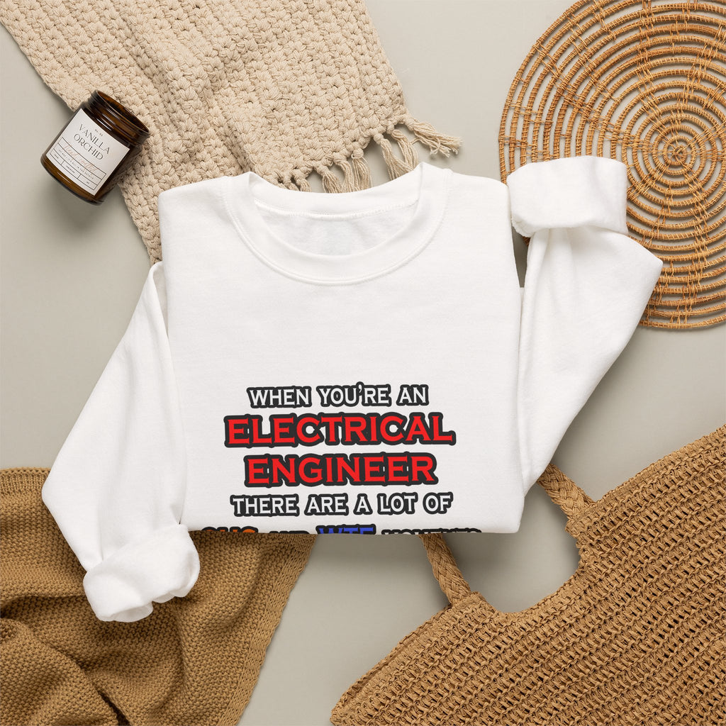 Funny Electrical Engineer ... OMG WTF LOL - Unisex Heavy Blend™ Crewneck Sweatshirt