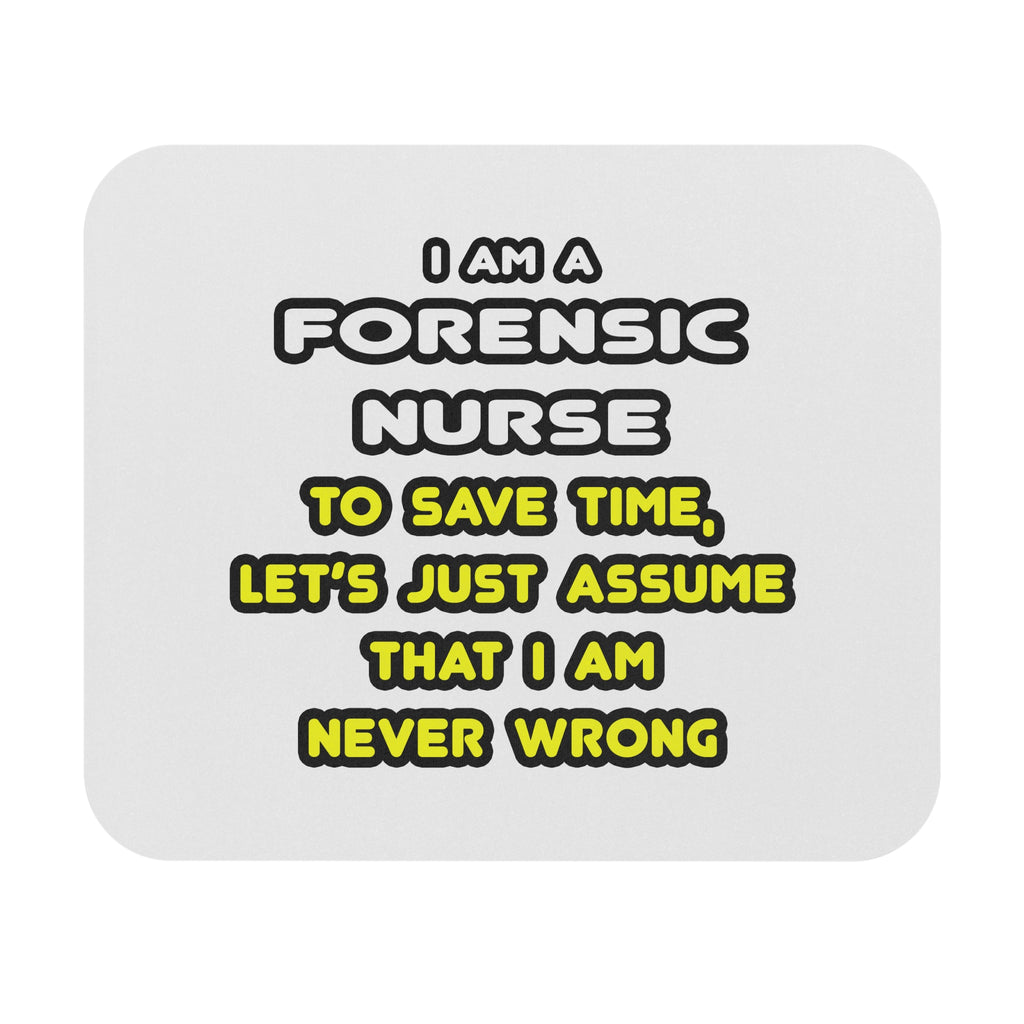 Funny Forensic Nurse T Shirts and Gifts - Mouse Pad (Rectangle)