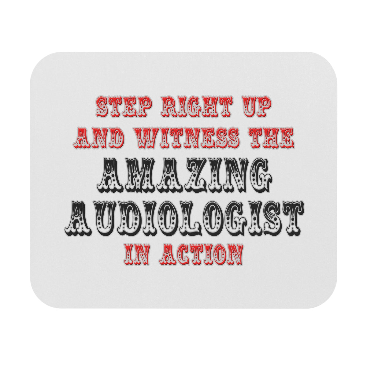 Amazing Audiologist In Action - Mouse Pad (Rectangle)