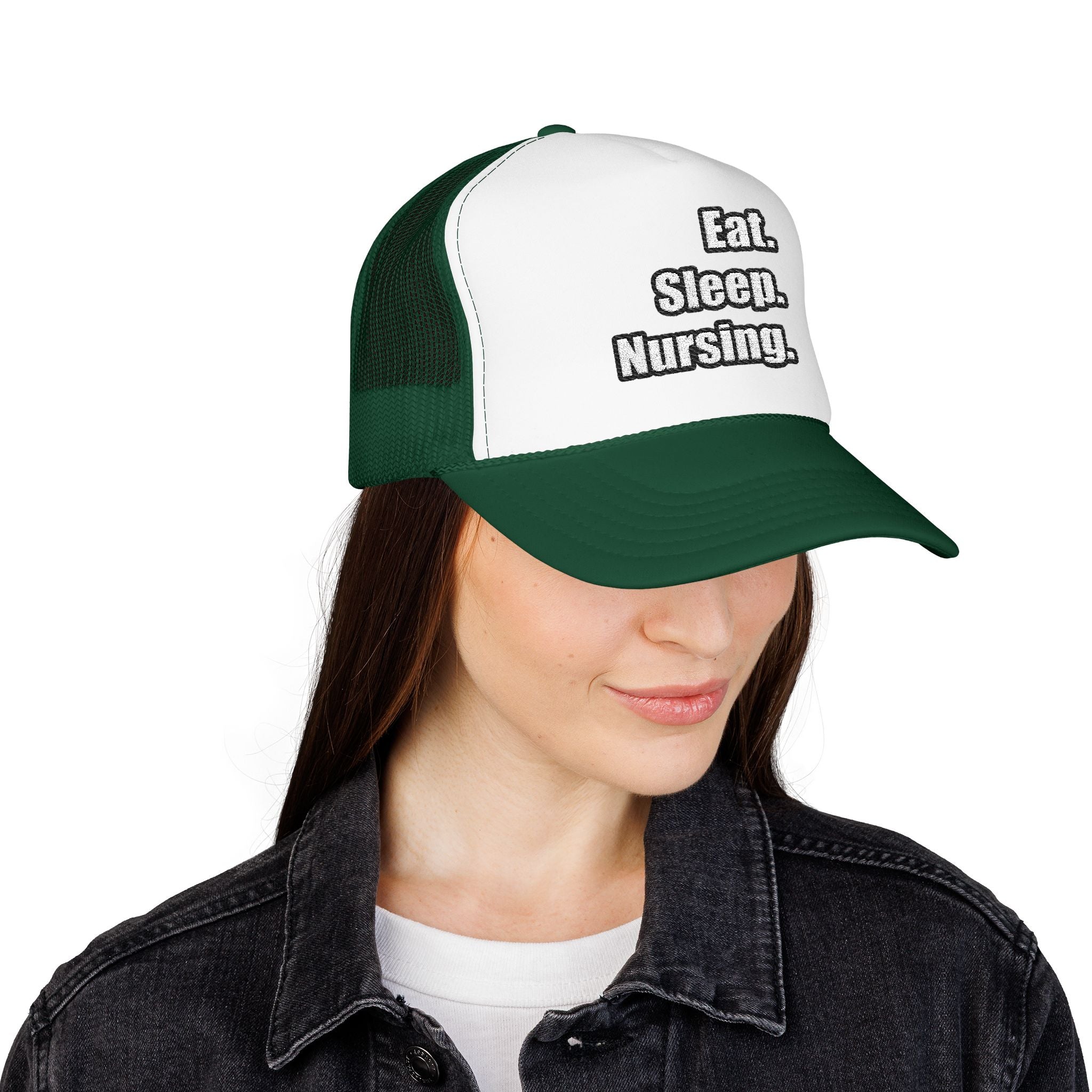 Eat. Sleep. Nursing. - Foam Trucker Hat