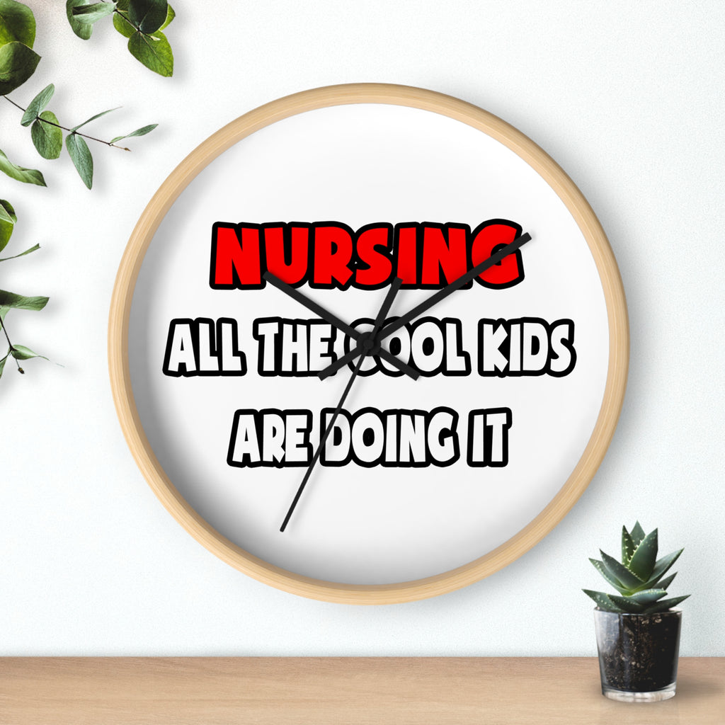 Funny Nurse Shirts and Gifts - Wall Clock