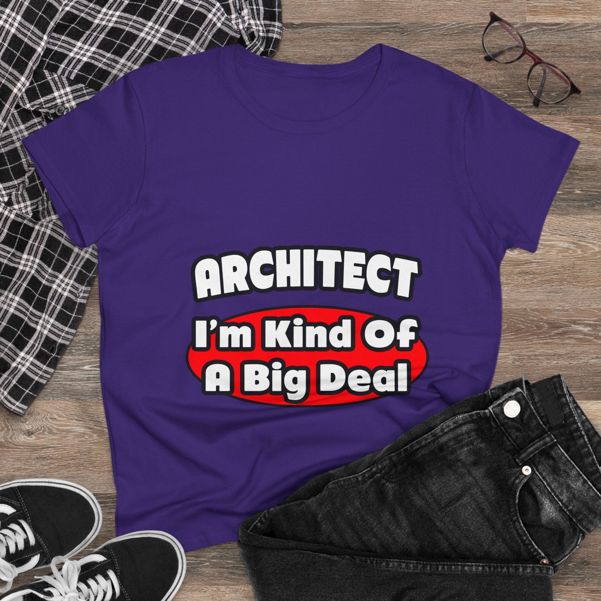 Architect...Big Deal - Women's Midweight Cotton Tee