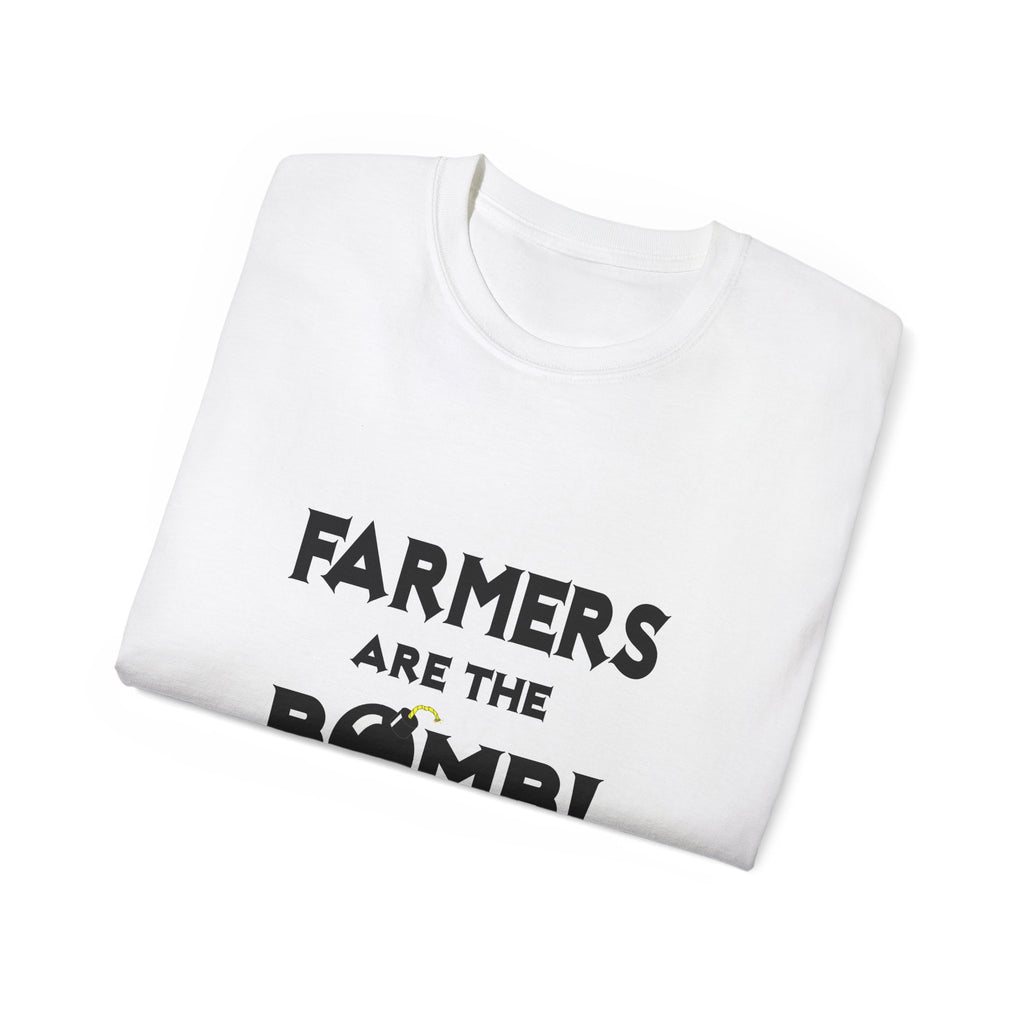 Farmers Are The Bomb! - Unisex Ultra Cotton Tee