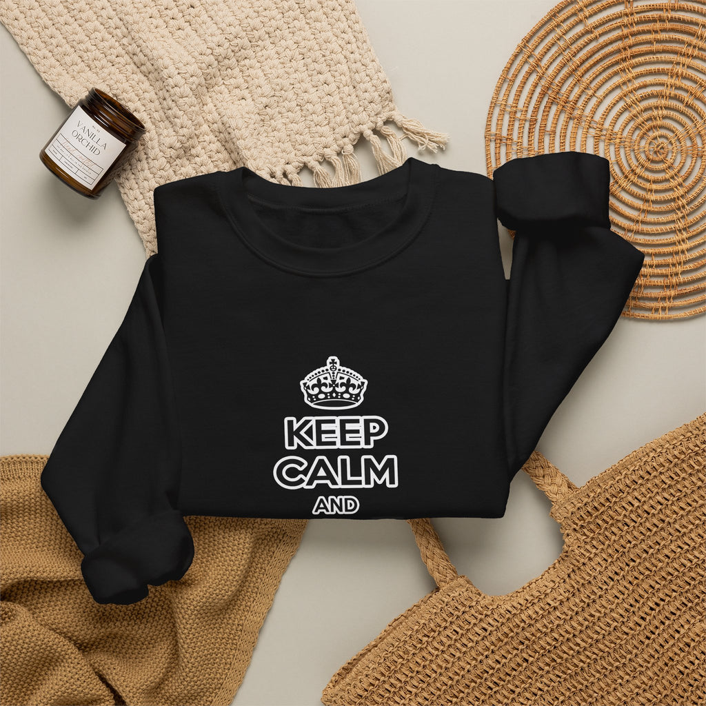 Keep Calm and Call a Nurse Anesthetist - Unisex Heavy Blend™ Crewneck Sweatshirt