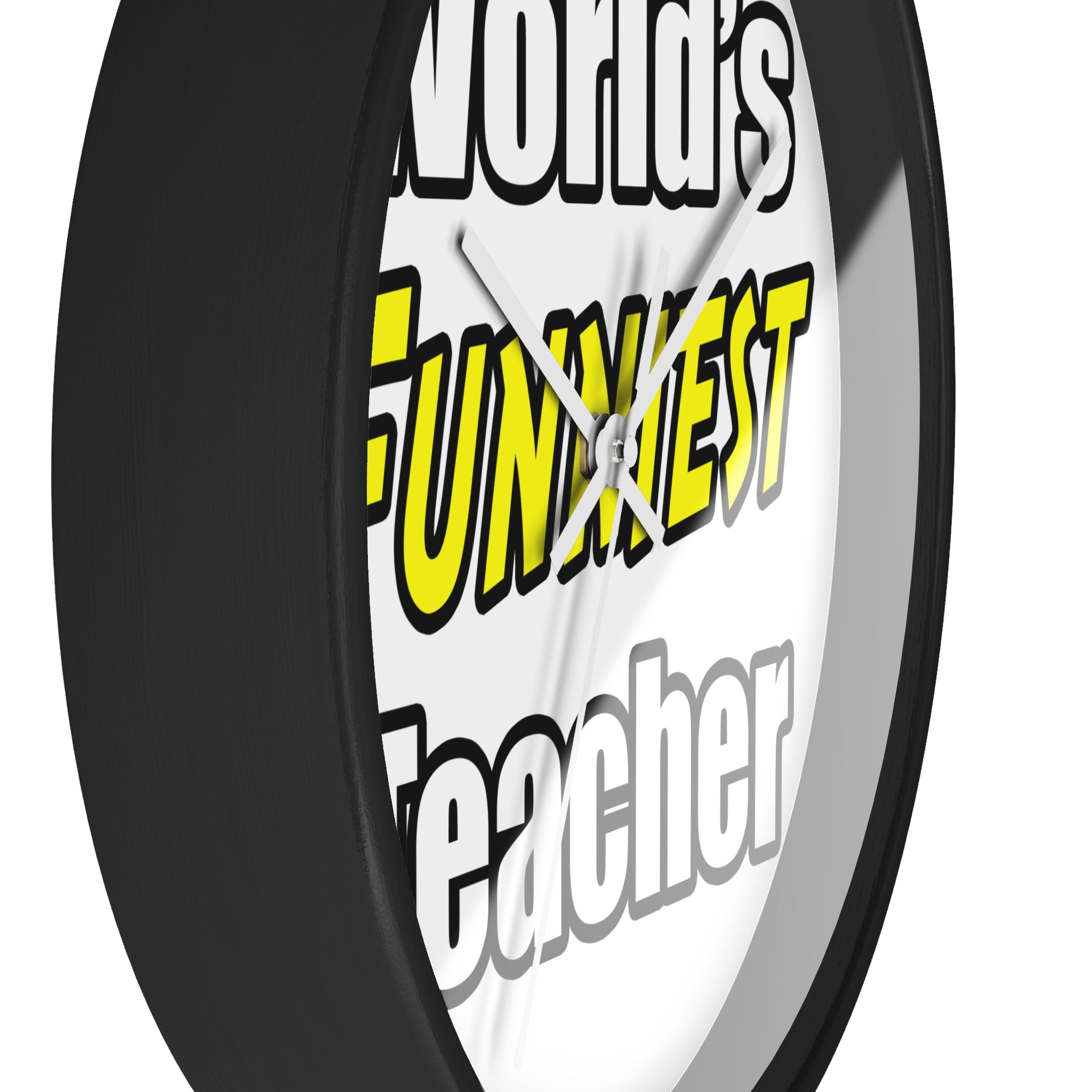World's Funniest Teacher - Wall Clock