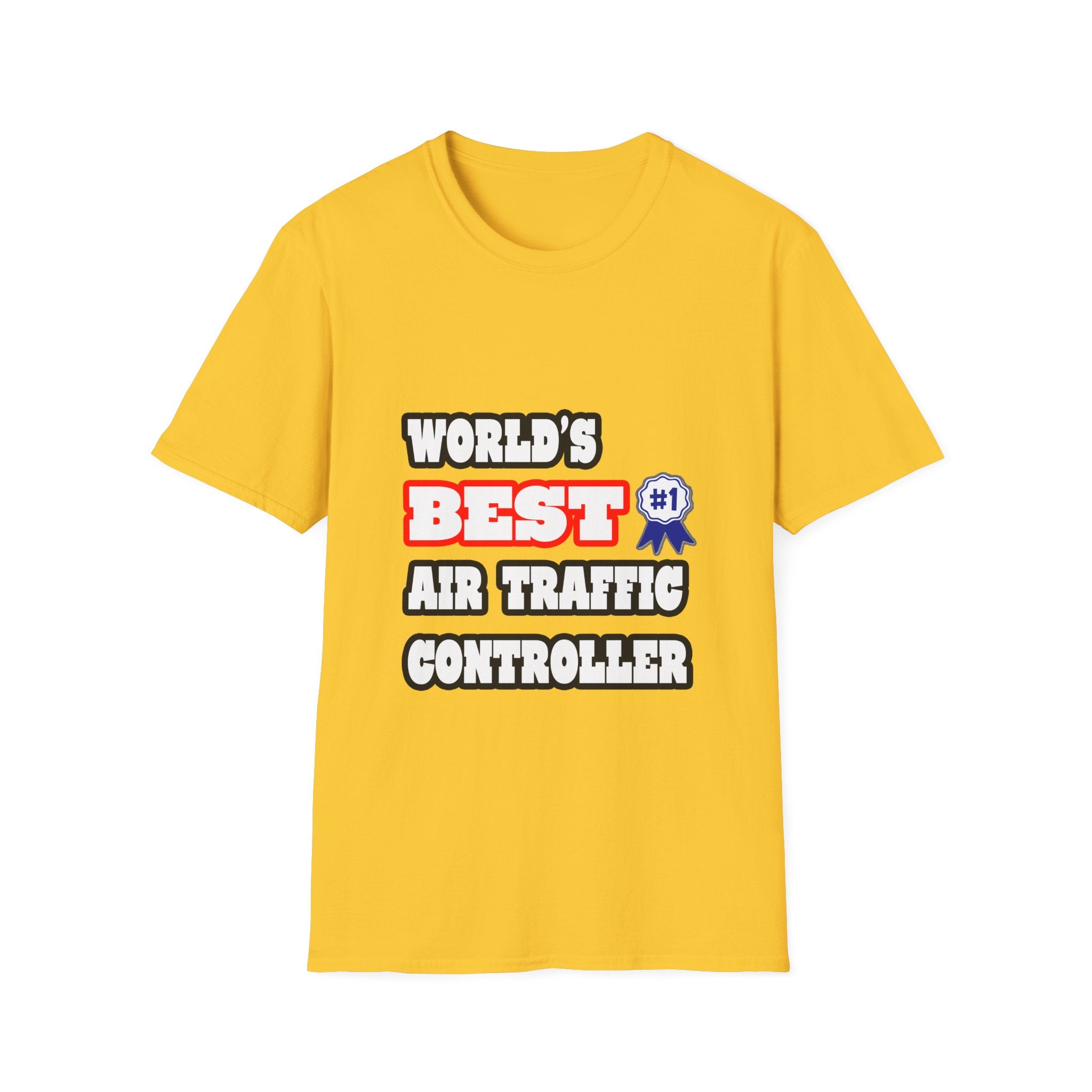 World's Best Air Traffic Controller - Unisex Softstyle T-Shirt