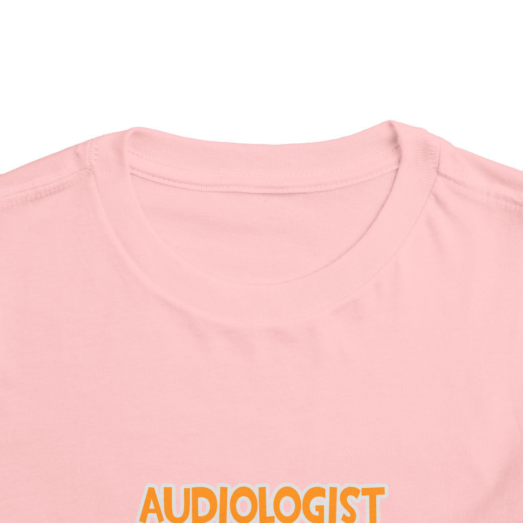 Audiologist ... Will Work For Cupcakes - Toddler Short Sleeve Tee