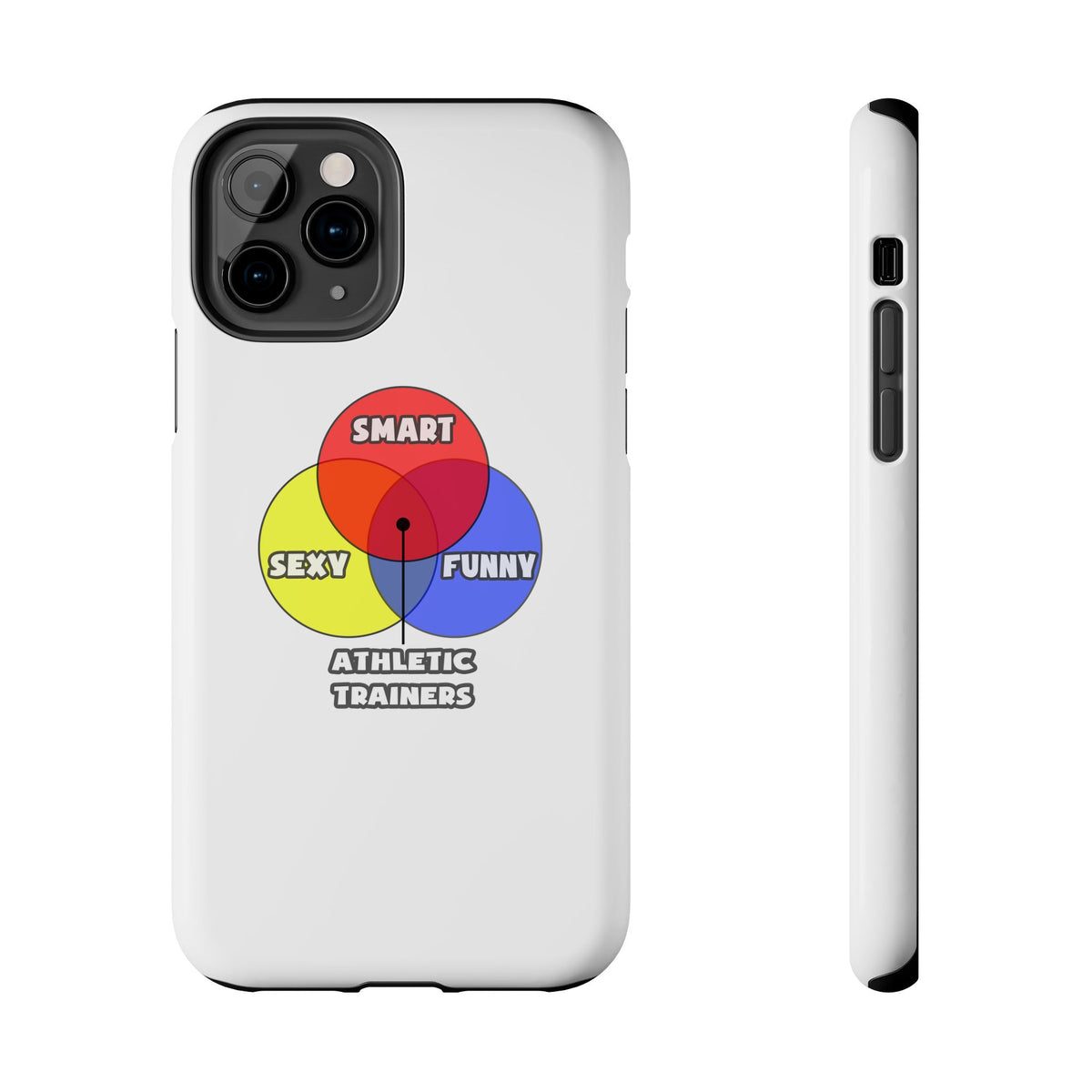 Venn Diagram .. Athletic Trainers - Tough Phone Cases
