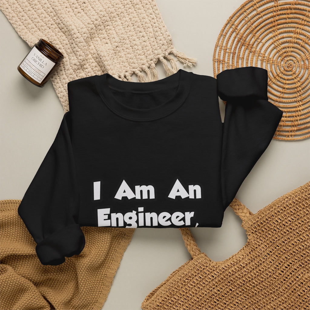 I Am An Engineer, Therefore I Drink - Unisex Heavy Blend™ Crewneck Sweatshirt