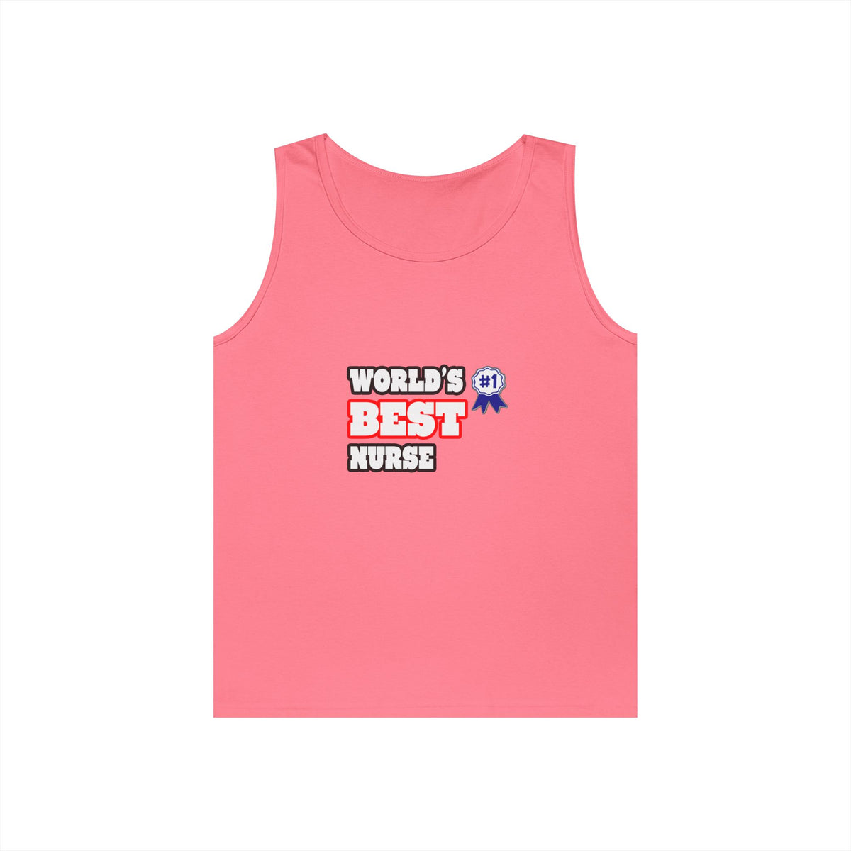 World's Best Nurse - Unisex Heavy Cotton Tank Top