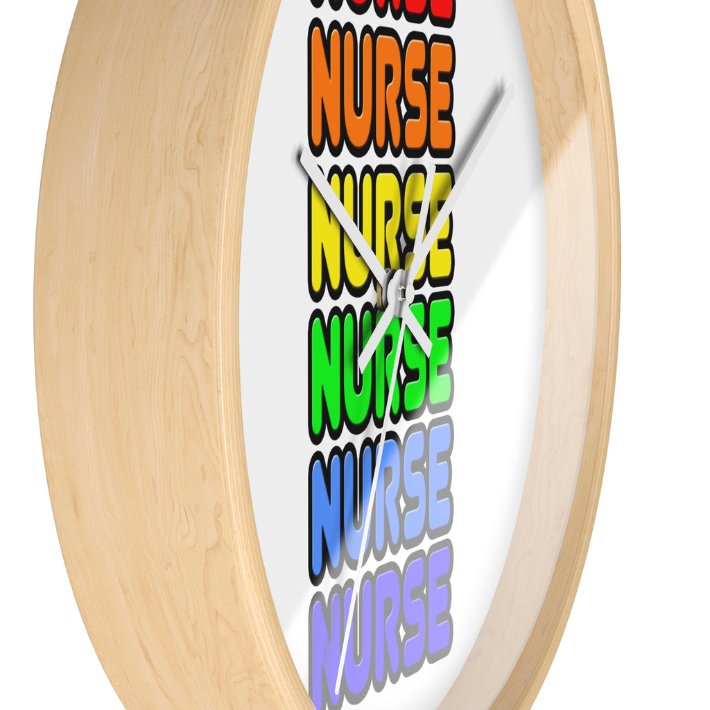 Rainbow Nurse - Wall Clock