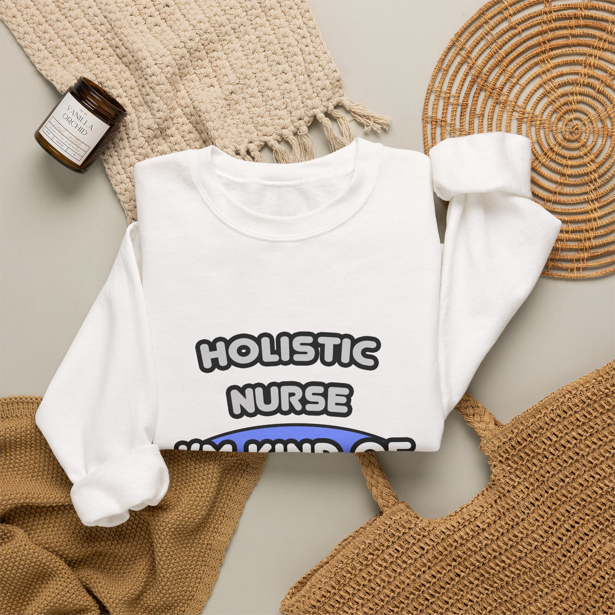 Holistic Nurse ... I'm Kind of a Big Deal - Unisex Heavy Blend™ Crewneck Sweatshirt