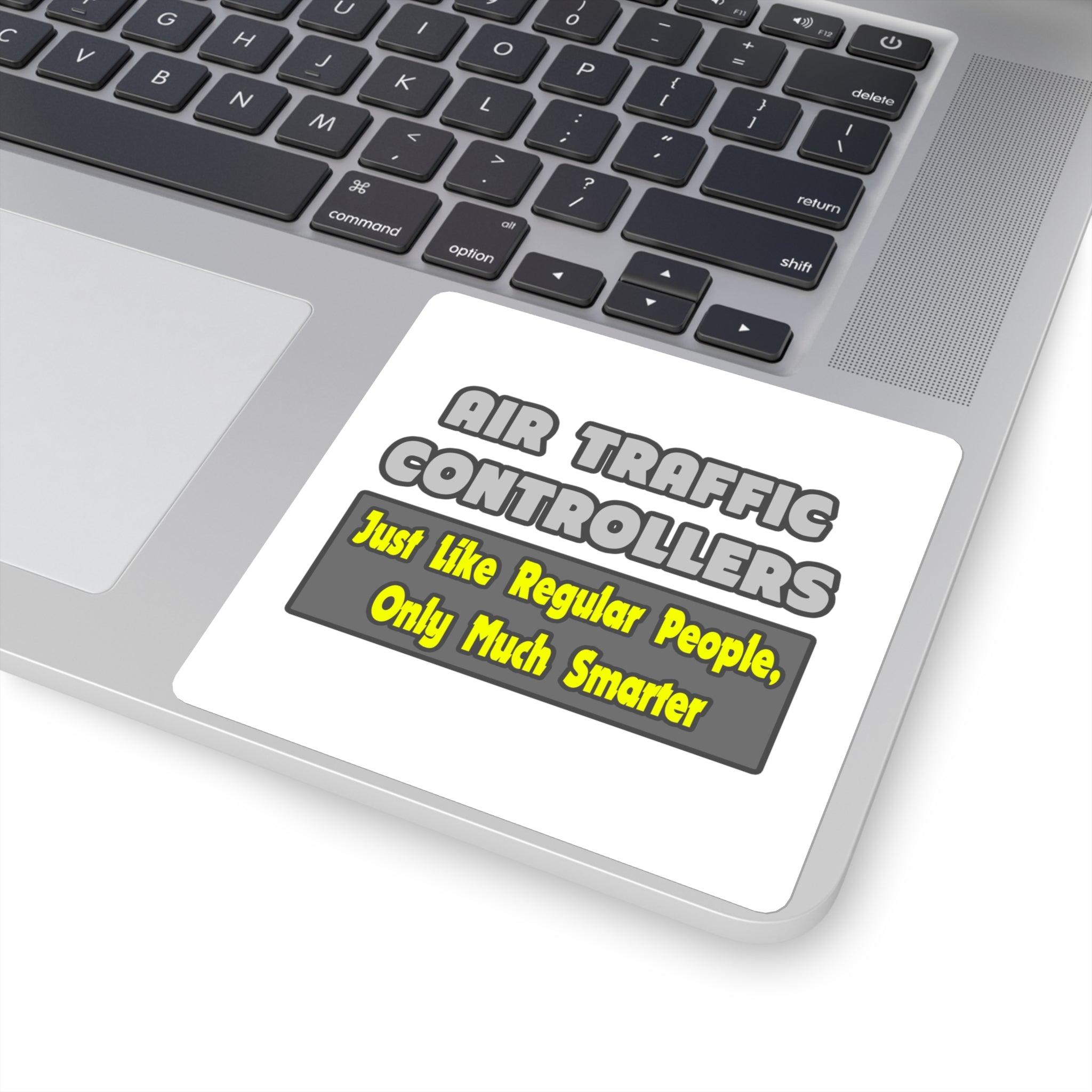 Air Traffic Controllers...Smarter - Square Stickers