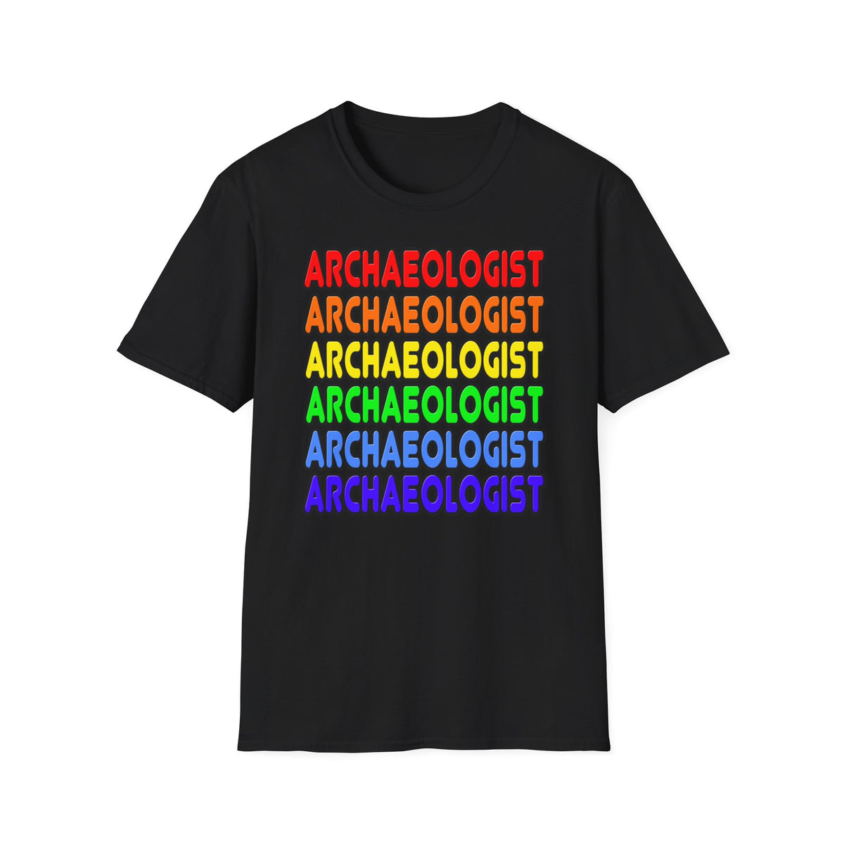 Rainbow Archaeologist - Unisex Softstyle T-Shirt