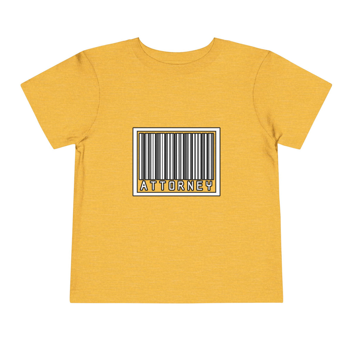 Barcode Attorney - Toddler Short Sleeve Tee