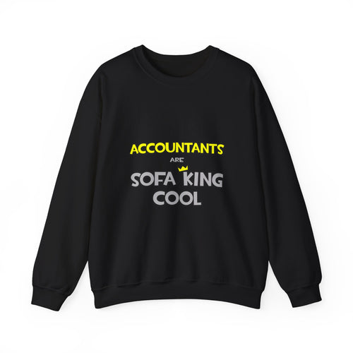 Accountants Are Sofa King Cool - Unisex Heavy Blend™ Crewneck Sweatshirt
