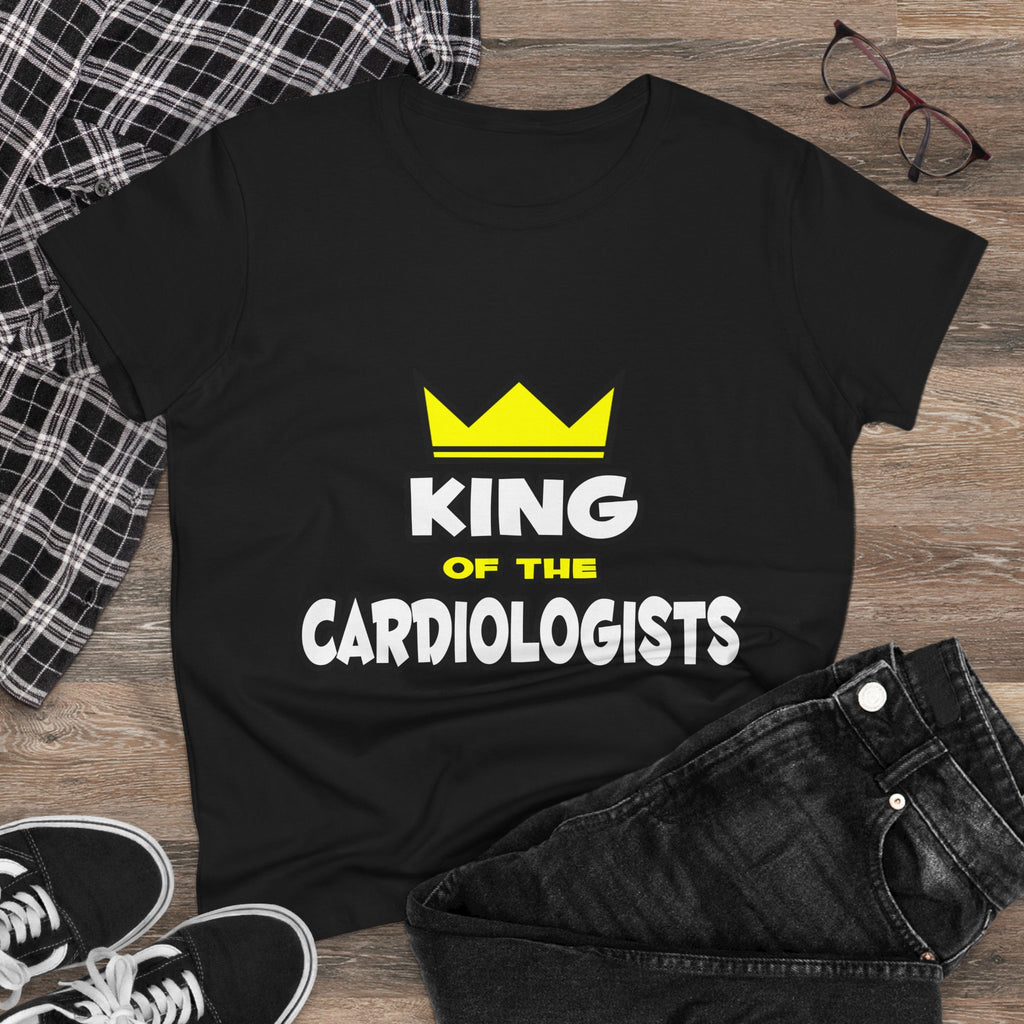 King of the Cardiologists - Women's Midweight Cotton Tee