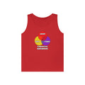 Venn Diagram .. Chemical Engineers - Unisex Heavy Cotton Tank Top