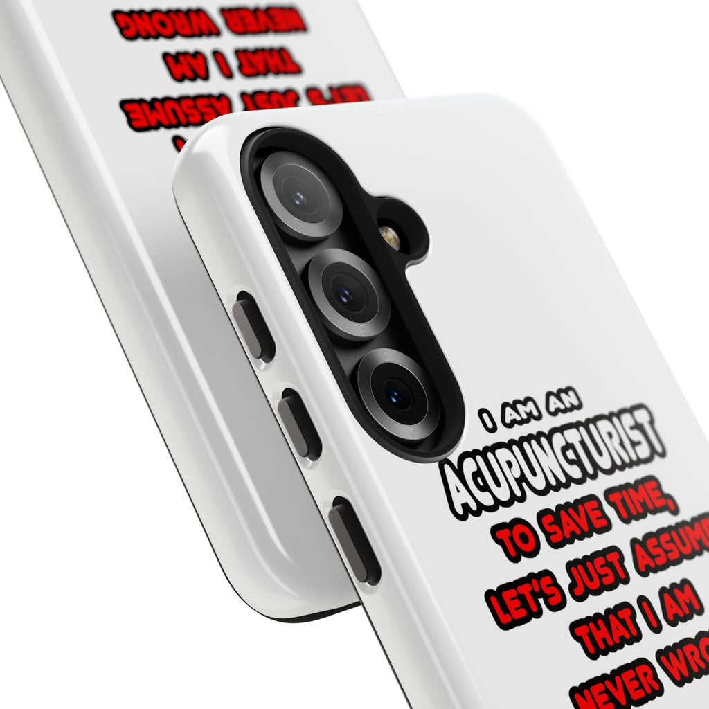 Funny Acupuncturist T Shirts and Gifts - Tough Phone Cases