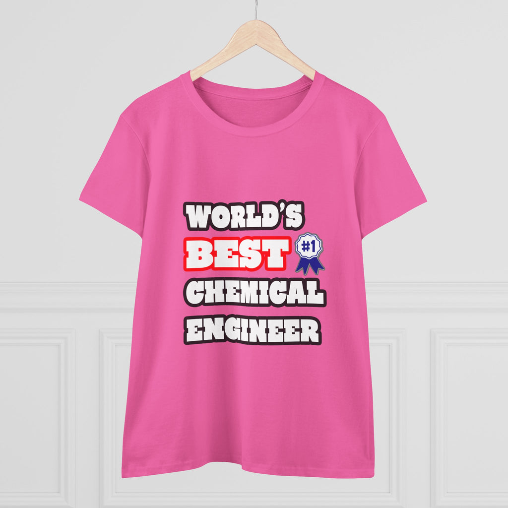 World's Best Chemical Engineer - Women's Midweight Cotton Tee