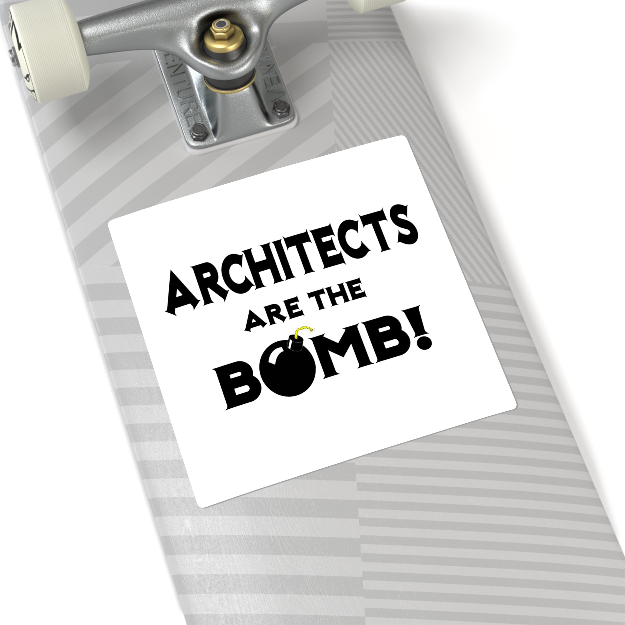 Architects Are The Bomb! - Square Stickers