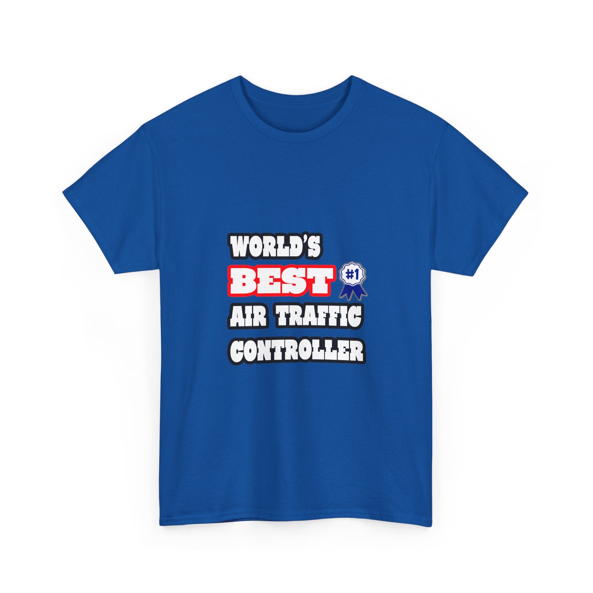 World's Best Air Traffic Controller - Unisex Heavy Cotton Tee