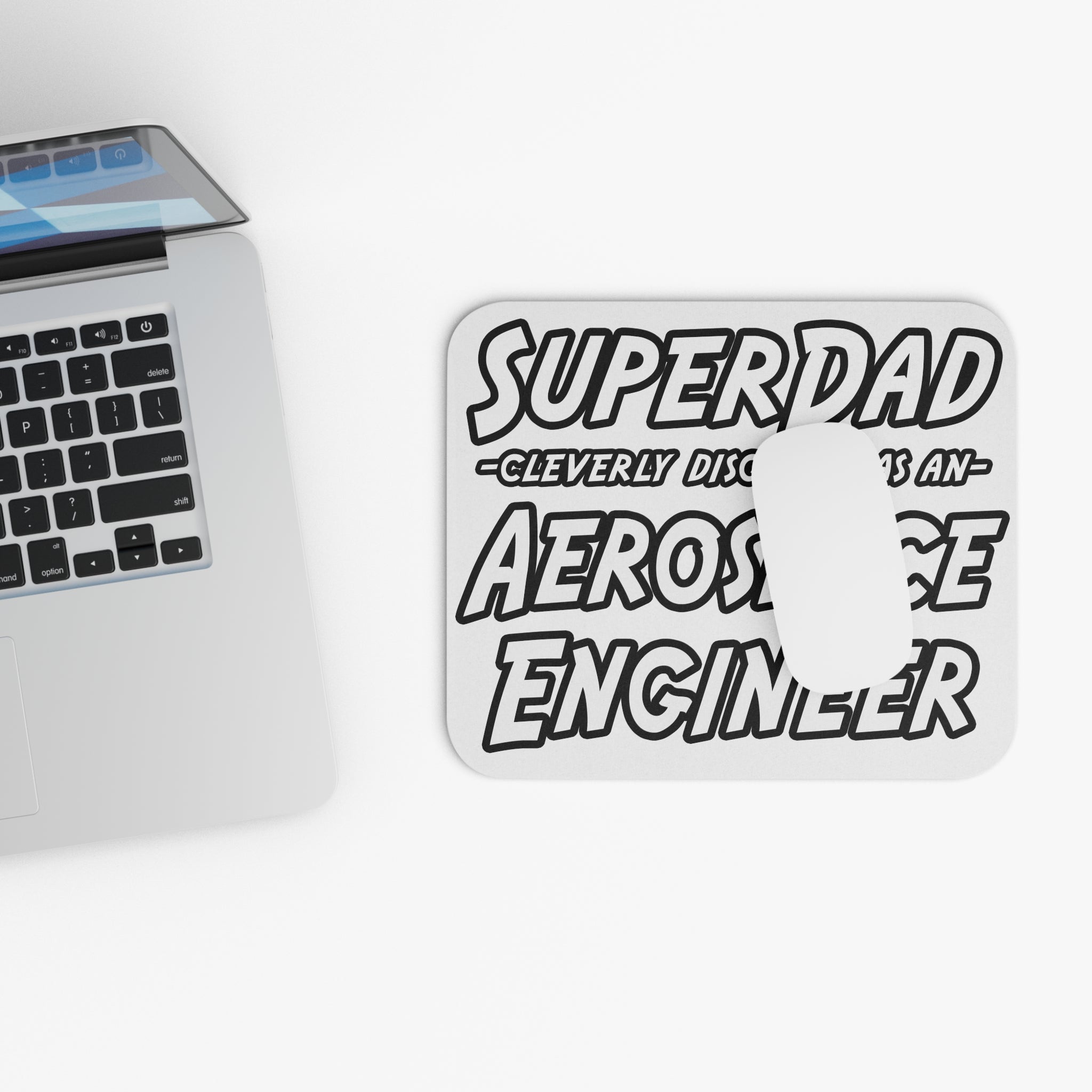 SuperDad...Aerospace Engineer - Mouse Pad (Rectangle)