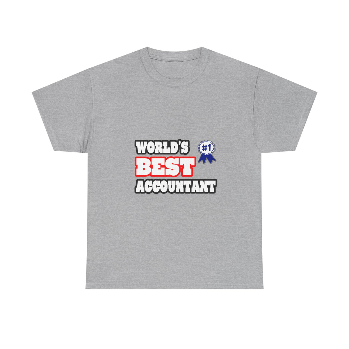 World's Best Accountant - Unisex Heavy Cotton Tee