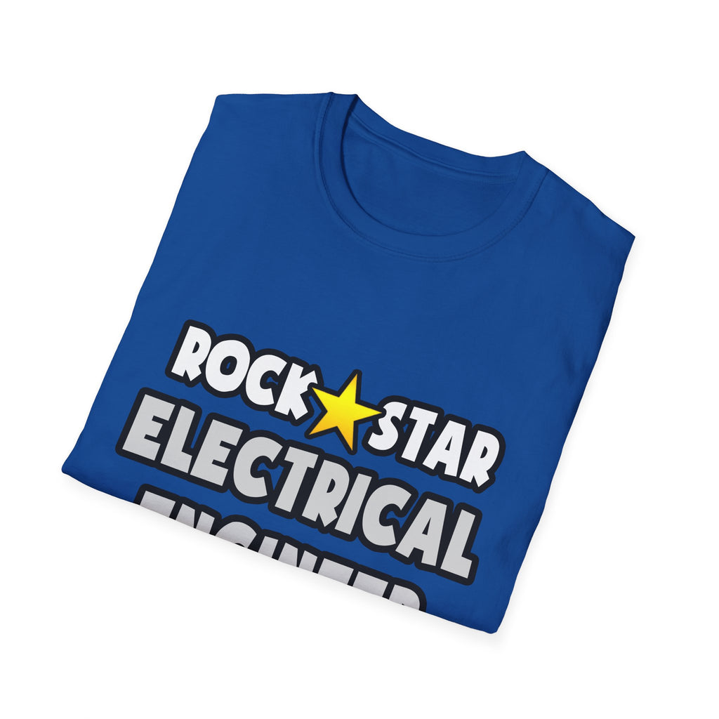 Rock Star Electrical Engineer - Unisex Softstyle T-Shirt