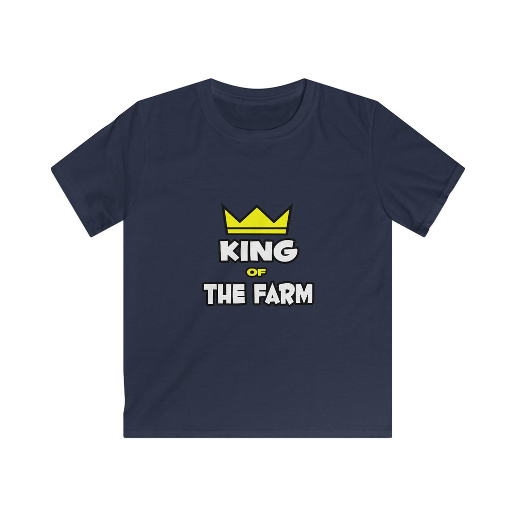 King of The Farm - Kids Softstyle Tee