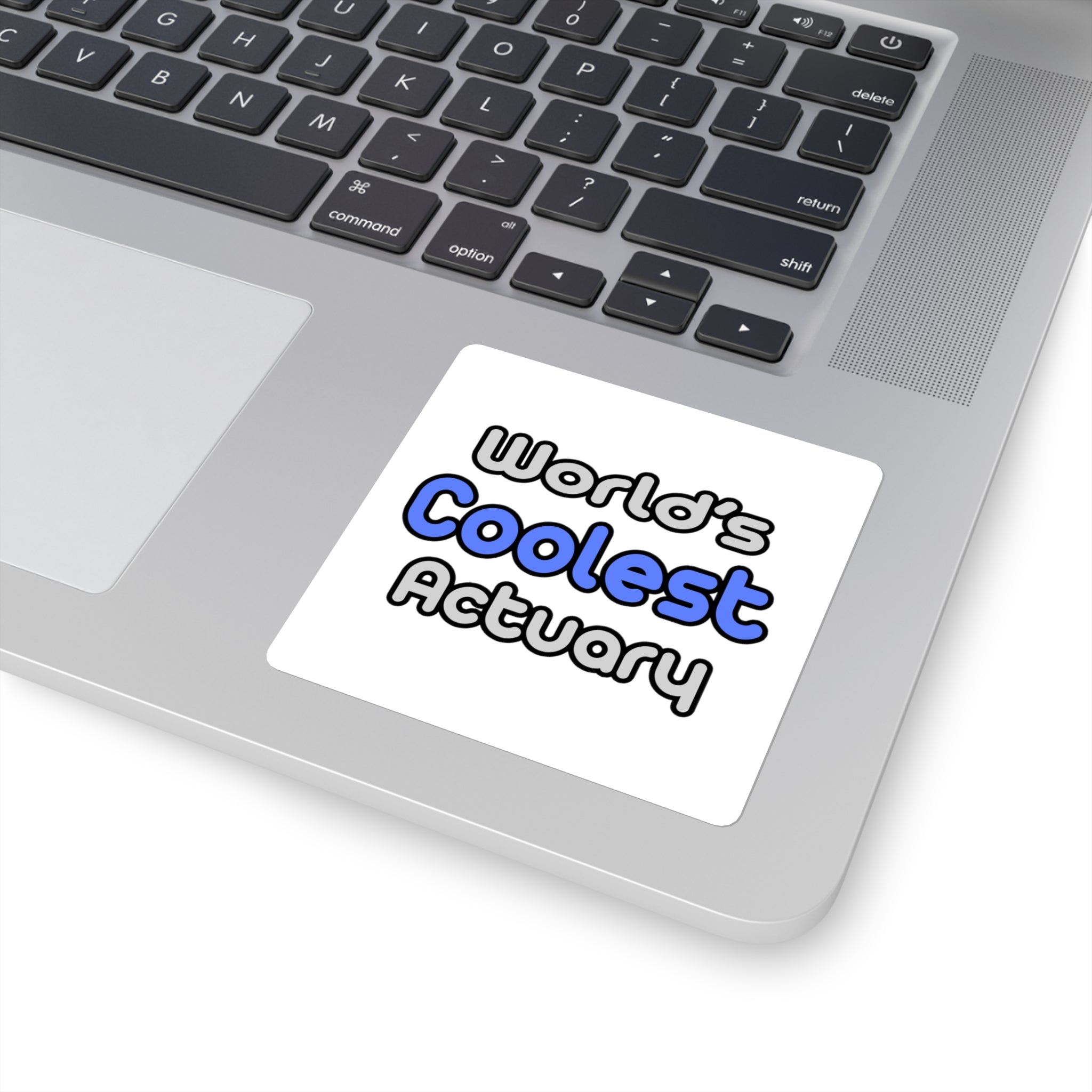 World's Coolest Actuary - Square Stickers