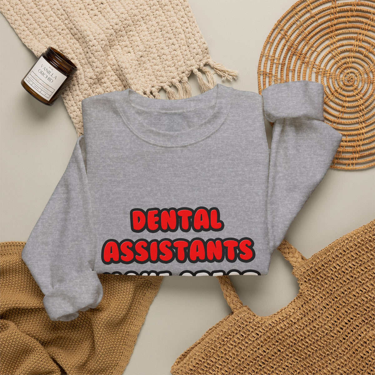 Dental Assistants Make Great Lovers - Unisex Heavy Blend™ Crewneck Sweatshirt