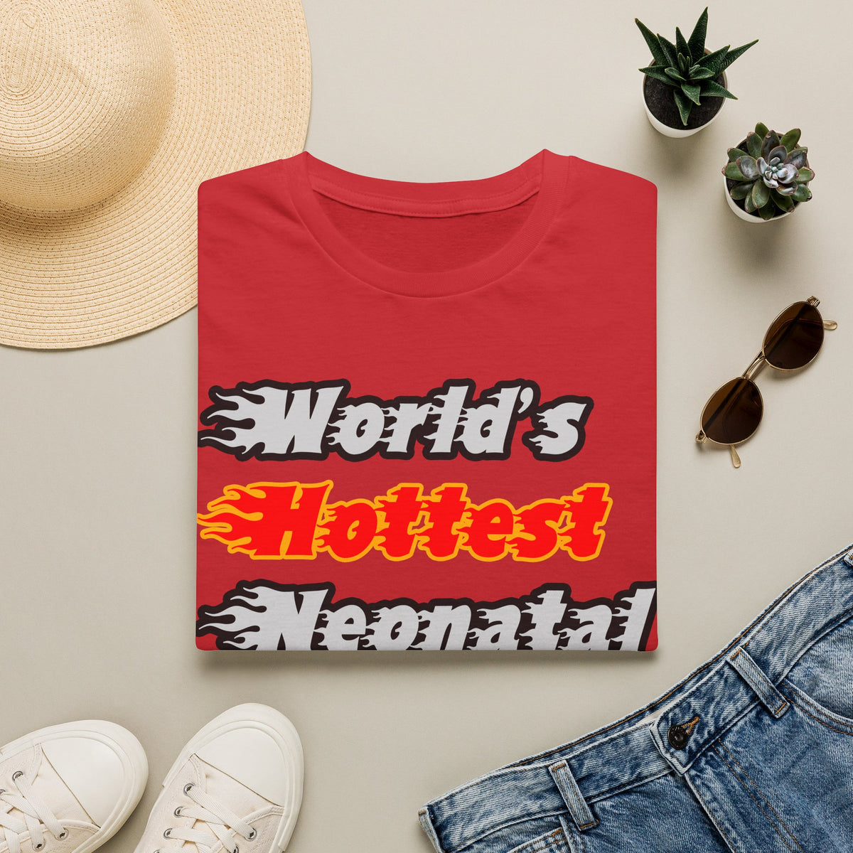 World's Hottest Neonatal Nurse - Unisex Softstyle T-Shirt