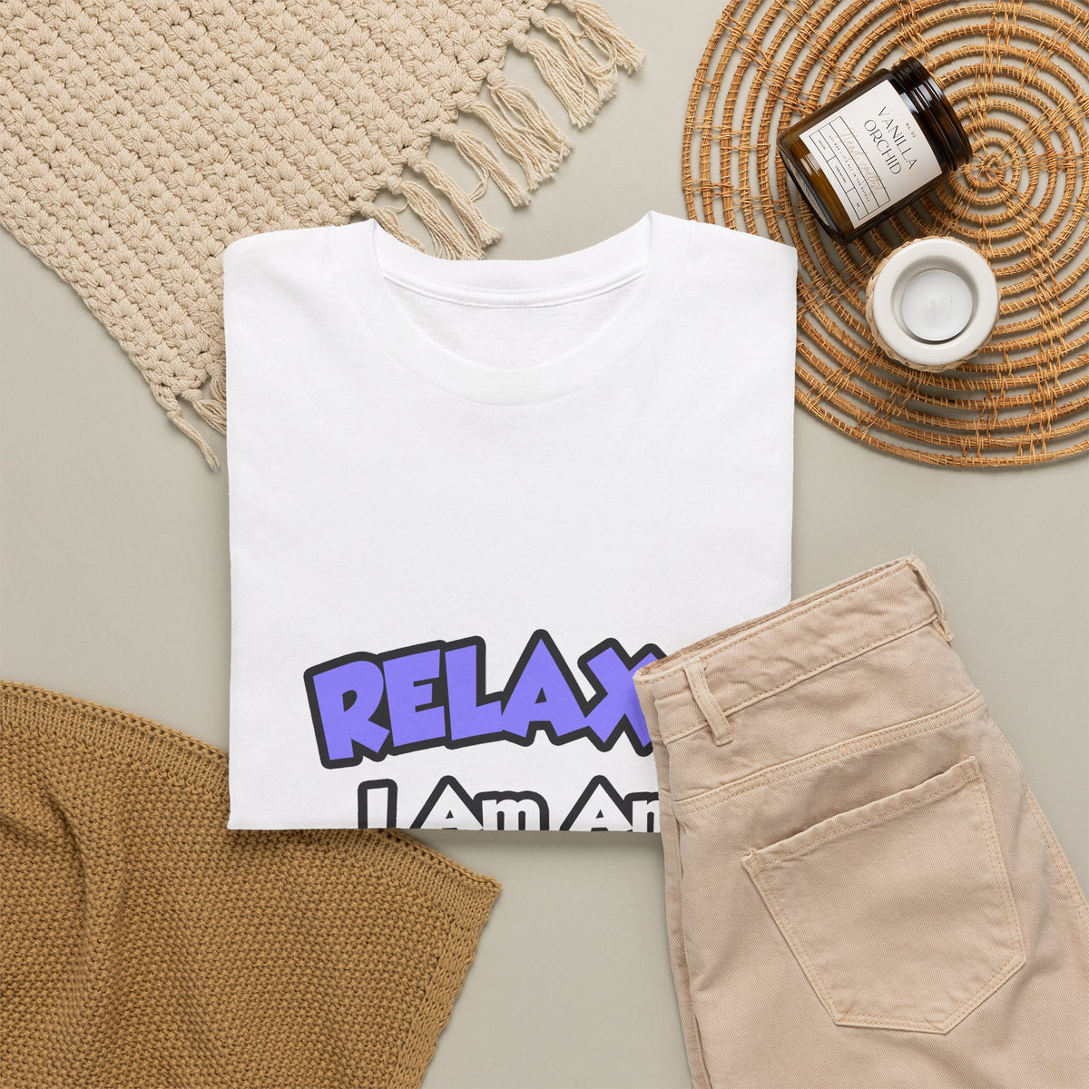 Relax ... I Am An Entomologist - Unisex Heavy Cotton Tee