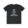 Keep Calm and Call a Firefighter - Men's Lightweight Fashion Tee